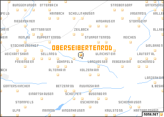 map of Ober Seibertenrod