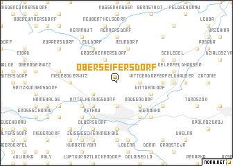 map of Oberseifersdorf