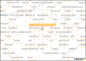 map of Obersiegendorf