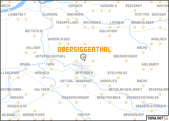 map of Obersiggenthal