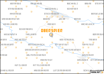 map of Oberspier