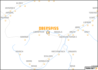 map of Oberspiss