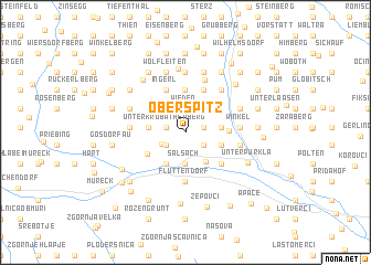 map of Oberspitz