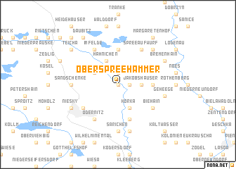 map of Ober Spreehammer