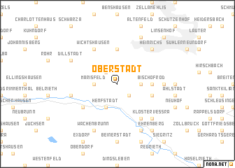 map of Oberstadt