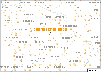 map of Oberst-Crombach