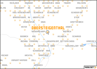 map of Obersteigenthal