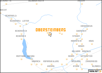 map of Obersteinberg