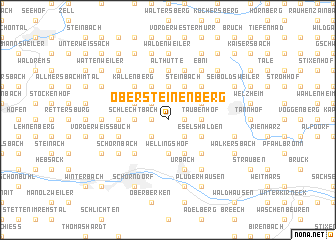 map of Obersteinenberg
