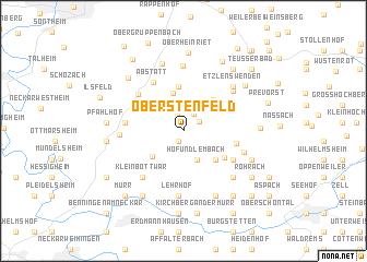 map of Oberstenfeld