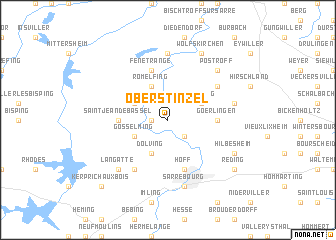 map of Oberstinzel