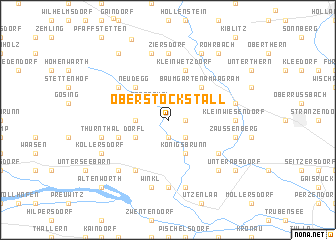 map of Oberstockstall