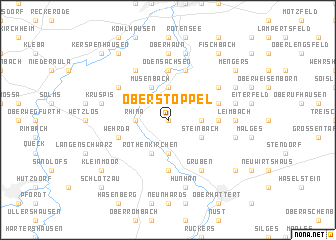 map of Oberstoppel