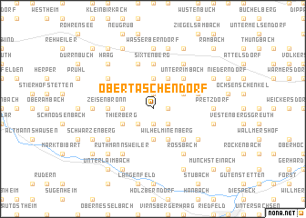 map of Obertaschendorf