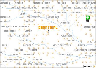 map of Oberteipl