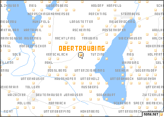 map of Obertraubing