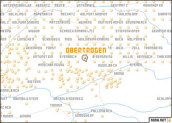 map of Obertrogen