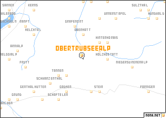 map of Ober Trübsee Alp