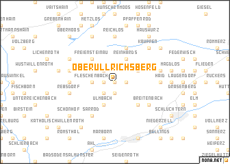 map of Oberullrichsberg