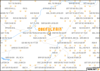 map of Oberulrain