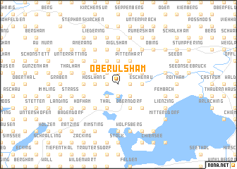 map of Oberulsham