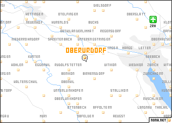 map of Ober Urdorf