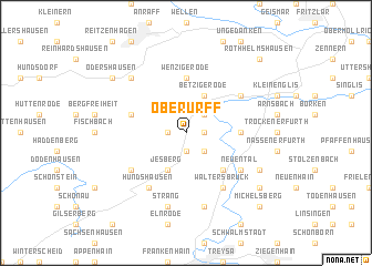 map of Oberurff