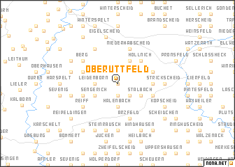 map of Oberüttfeld