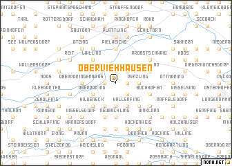 map of Oberviehhausen
