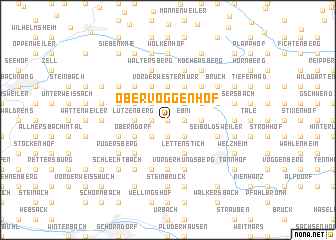 map of Ober-Voggenhof