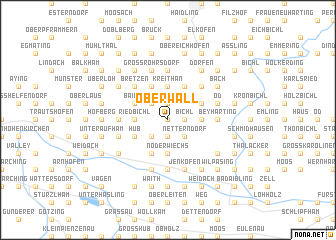 map of Oberwall