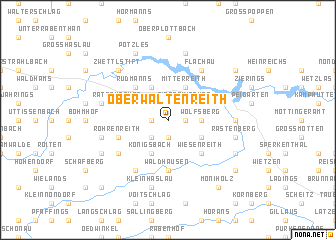 map of Oberwaltenreith