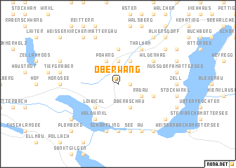 map of Oberwang