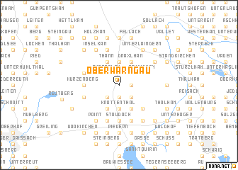 map of Oberwarngau