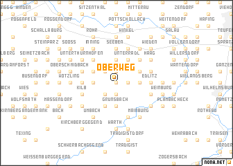 map of Oberweg