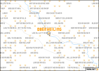 map of Oberweiling