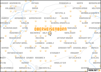 map of Oberweisenborn