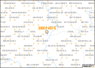 map of Oberweis