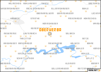 map of Oberwerba