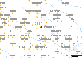 map of Oberwia