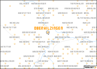 map of Oberwilzingen