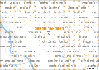 map of Oberwindhagen