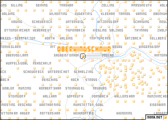 map of Oberwindschnur