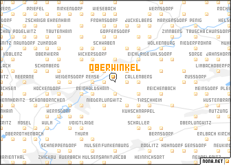 map of Oberwinkel