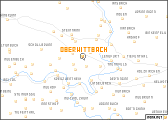 map of Oberwittbach