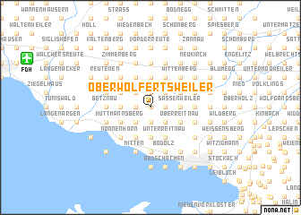 map of Oberwolfertsweiler