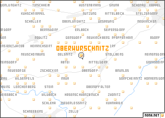 map of Oberwürschnitz