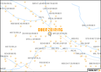 map of Oberzeiring