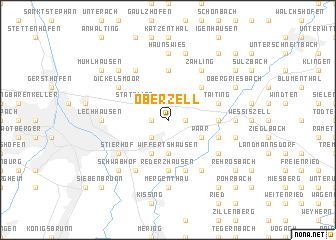 map of Oberzell