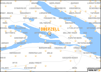 map of Oberzell